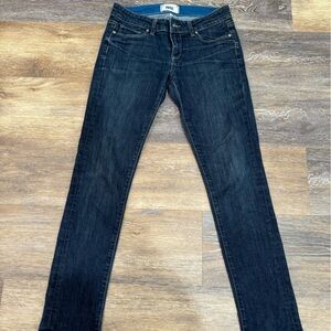 PAIGE Dark Blue Women's Jeans